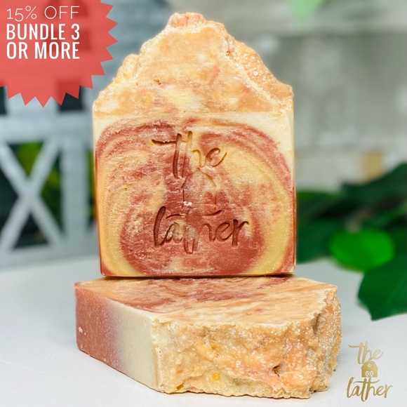 THE LATHER BARN Other - Warm Vanilla Birch Goat Milk & Cream EO Lather
